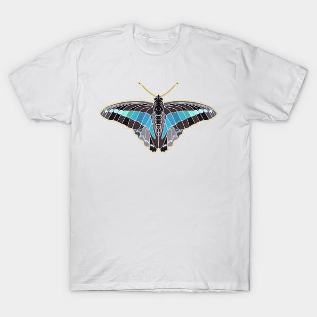 colorful natural butterfly T-Shirt by bloomroge